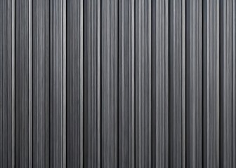 Obraz premium Wood background banner panorama long - Dark gray grey anthracite wooden acoustic panels wall texture , seamless pattern, vertical