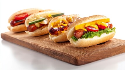 Delicious Gourmet Hot Dogs