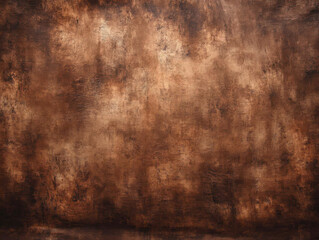 Obraz premium Brown textured fabric backdrop with painted abstract pattern, creating warm and rustic atmosphere for photography or artistic projects