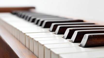 Close-up of Piano Keys