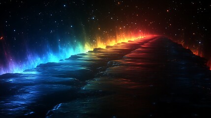 Cosmic Mountain Range