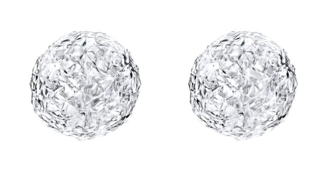 Abstract Isolated Round White Circles Illustration - Powered by Adobe