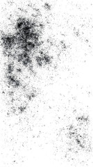 Abstract Monochrome Splatters Isolated Background Illustration