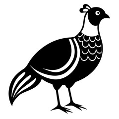 vector illustration of a bird