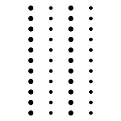 Minimalist Dotted Shape