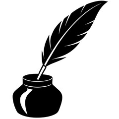 quill and inkwell