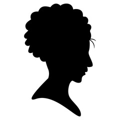 Woman Head Silhouette