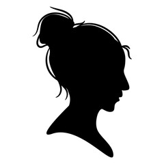 Woman Head Silhouette