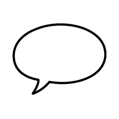 Fototapeta premium AI Speech Bubble Icon