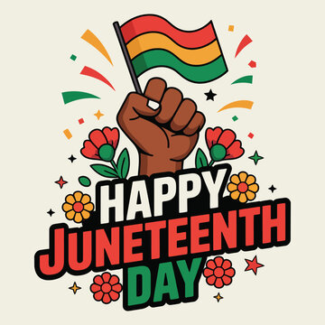 celebrating Happy Juneteenth Day