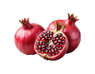 pomegranate isolated on white background png