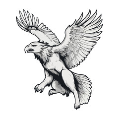 Obraz premium Flight of Eagle