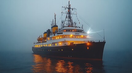 Misty Harbor Research Vessel
