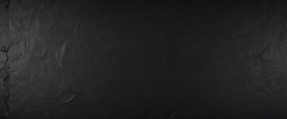 Naklejka premium Aged black paper texture; deep creases, frayed edges, vintage feel , antique paper, distressed paper
