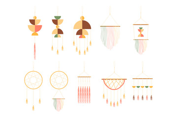 Boho Wall Hanging Decoration Set