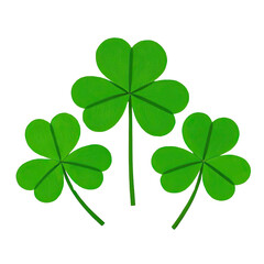 Green Clover And Shamrock, Generative AI