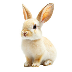 Obraz premium Adorable White Rabbit