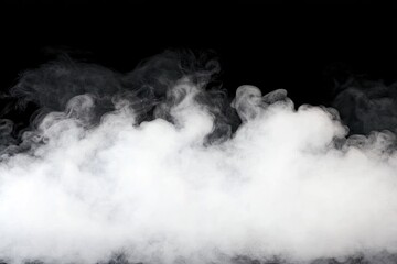 Naklejka premium Abstract smoke plumes