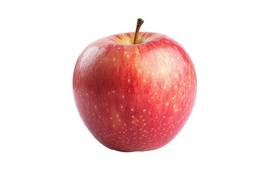 Single, perfectly formed red , illuminated against a plain background, showcasing its smooth skin and vibrant color.