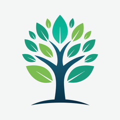 Minimalistic-logo-tree