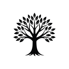 Minimalistic-logo-tree