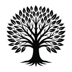 Minimalistic-logo-tree