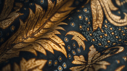 Full Frame Shot Of Traditional Patterned Batik Parang