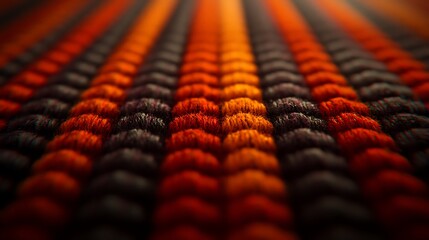 Obraz premium Closeup textured fabric pattern