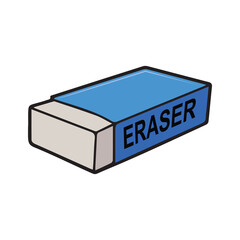 eraser vector illustration