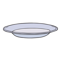 plate vector illustration