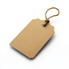 Crafting tags for handmade goods workshop image studio close-up creative process