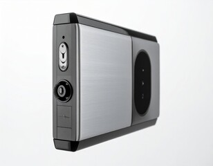 Obraz premium Modern Portable Device Side View