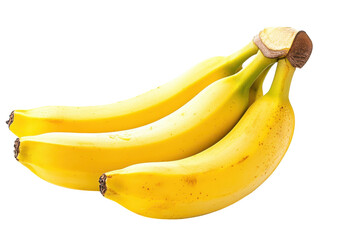 Close-up image of a bunch of yellow bananas against a muted background.  The bananas are arranged in a group, showing their ripeness and natural color.