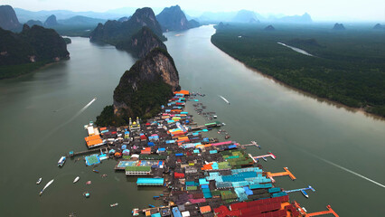 boats on the river