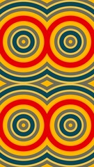 circle motif, circle pattern, symmetrical, circle lines, wall wallpaper, HD