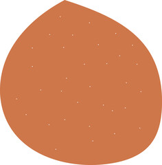 Abstract Doodle shape Element
