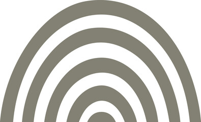 Abstract Doodle shape Element