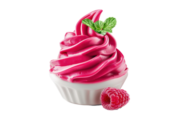 Chocolate, vanilla and strawberry Ice Cream