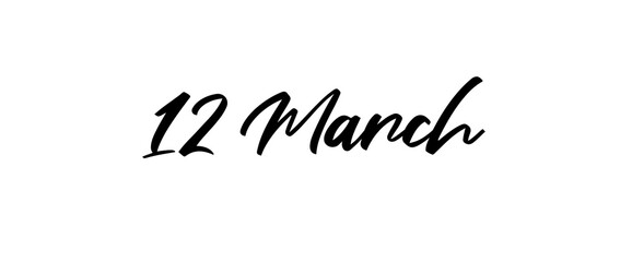 Month name text design art typography designs for prints, posters, cards, t shirt, coffee mug hoodies etc.