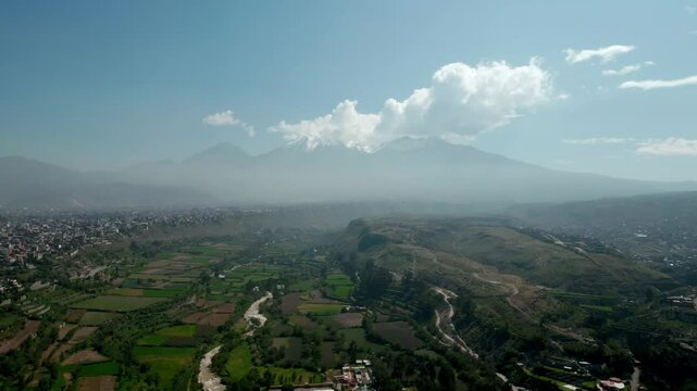 Arequipa landscapes captured with a drone