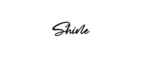 Shine text design for uses of fashion, art, designs for prints, posters, cards, t shirt, coffee mug hoodies etc.