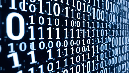 technology background binary number