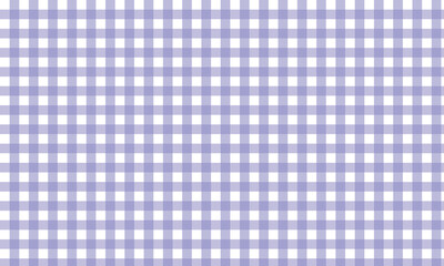 A seamless light purple gingham checkered pattern with a clean, classic grid design. Ideal for textiles, backgrounds, digital projects, and elegant graphic elements.