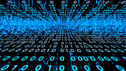 technology background binary number