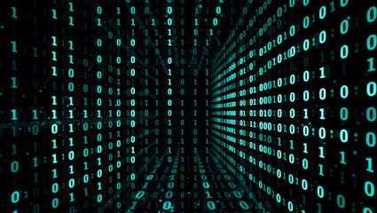 technology background binary number