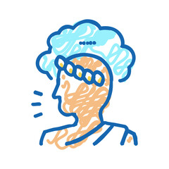 antique teacher philosophy icon doodle illustration