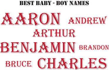 Most attractive baby boy names