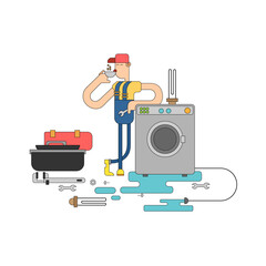 Washing machine repair