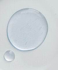 a liquid placed in a space with natural light