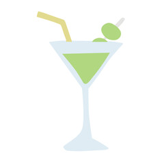 Fresh fruit juice set vector illustration